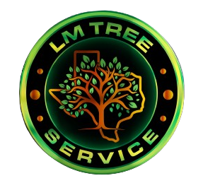 Lm tree service logo